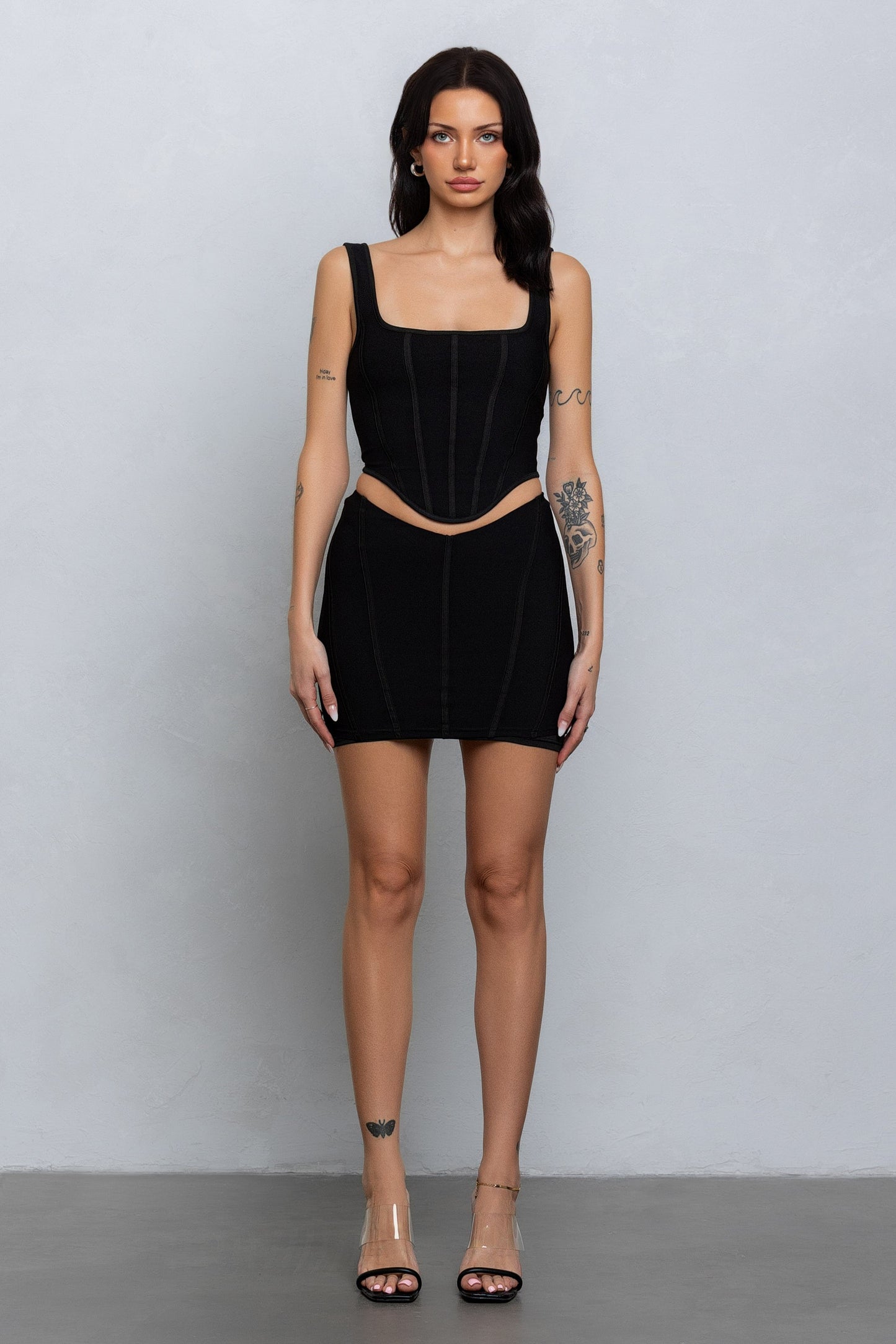 Bianka Mesh Corset Top