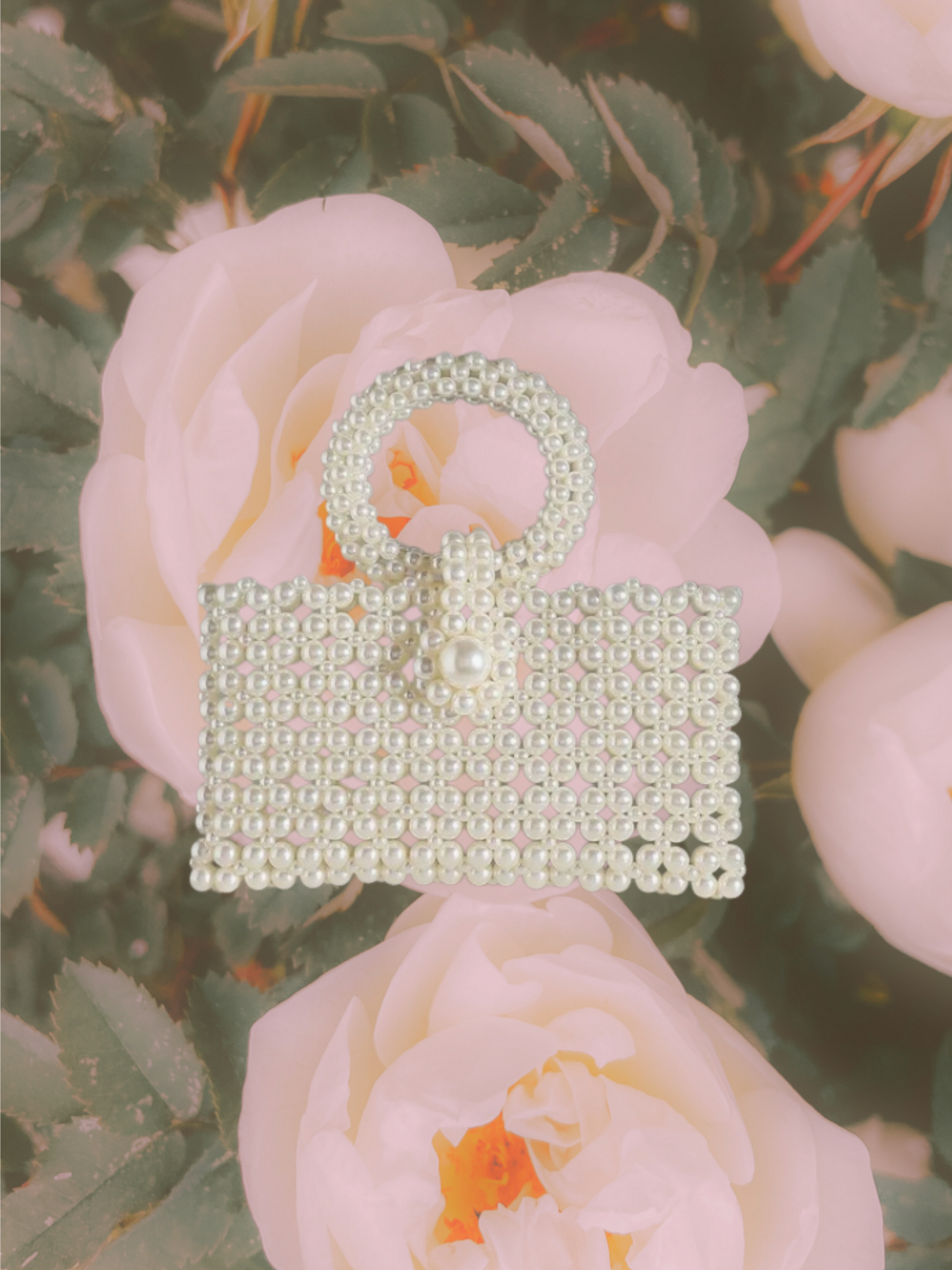 Georgia Top Handle Pearl Purse