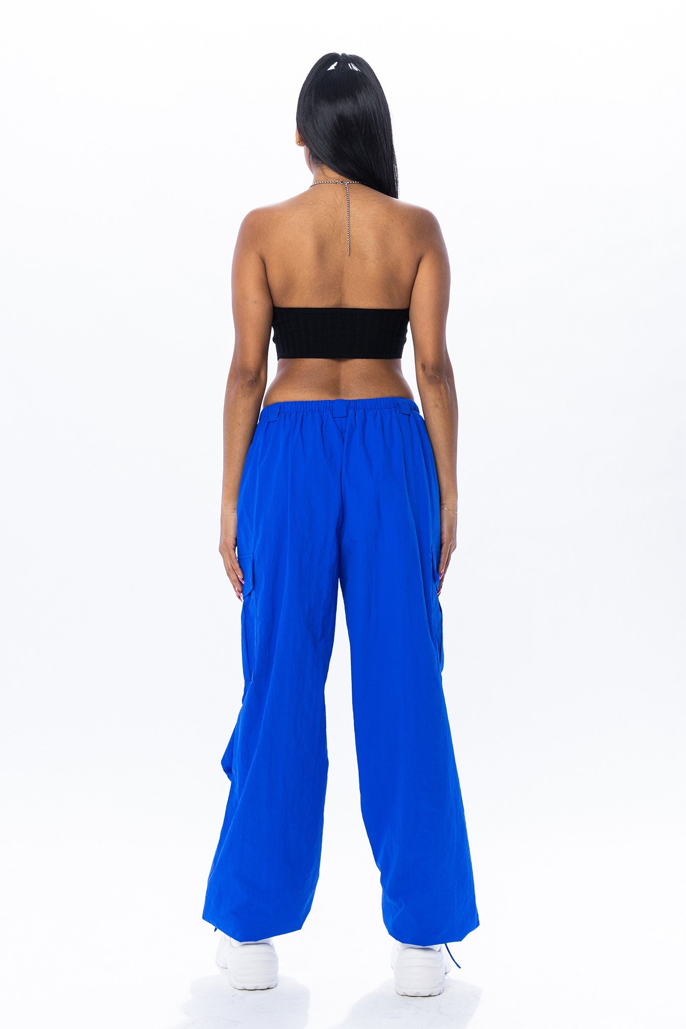 Kiya Low Rise Parachute Pants
