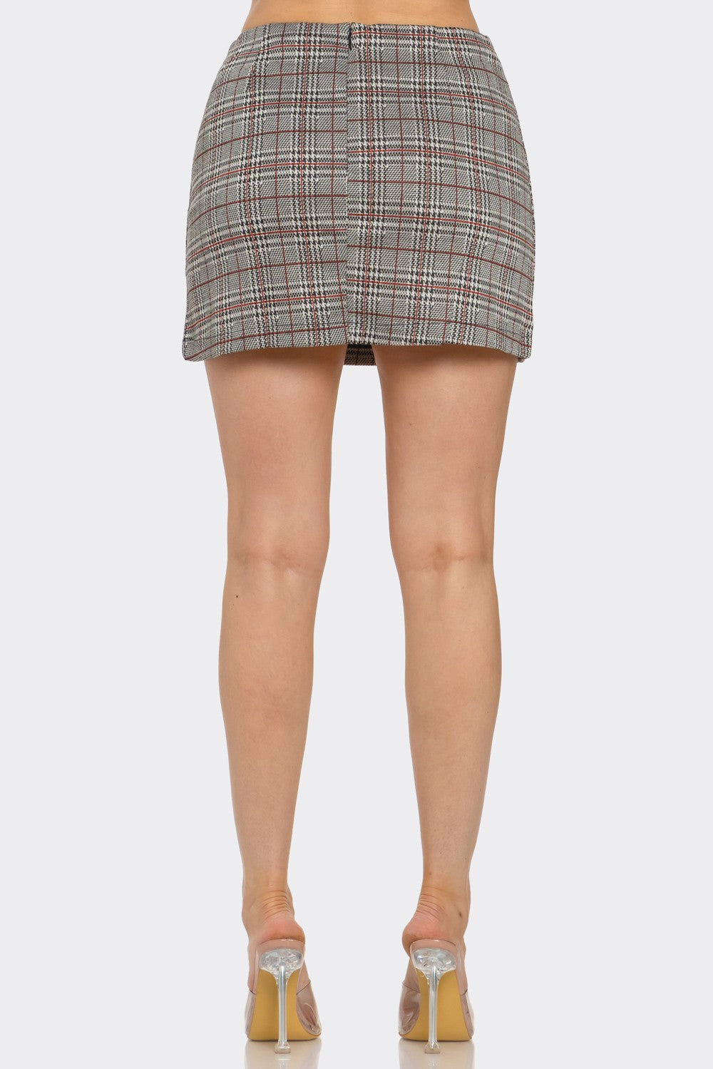 Penny Plaid Mini Skirt