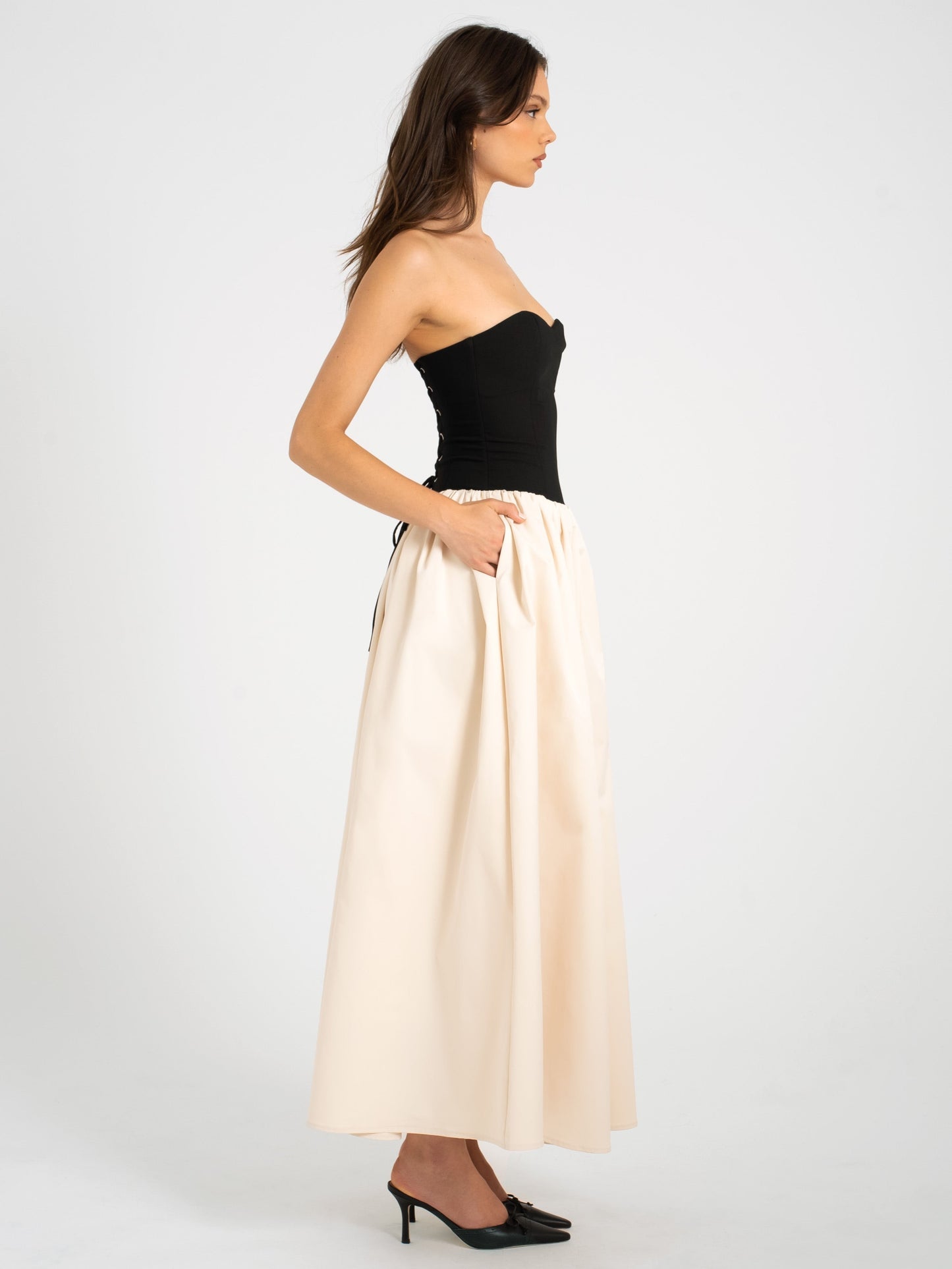 Sana Drop Waist Maxi Dress