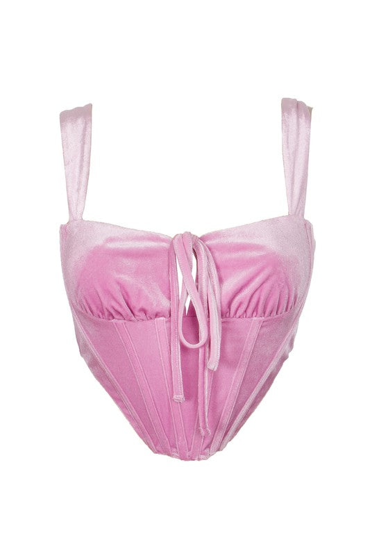Vivian Velvet Corset