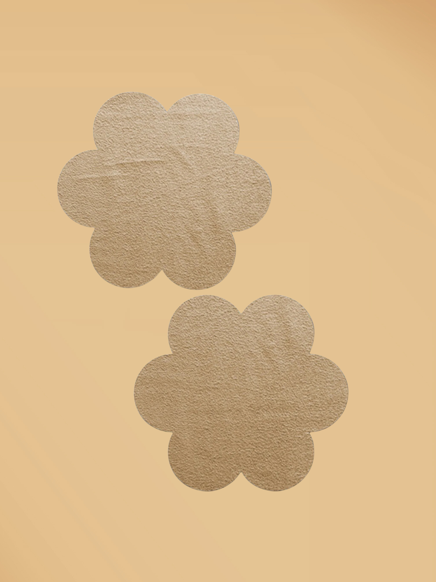 Reusable Suede Flower Power Pasties