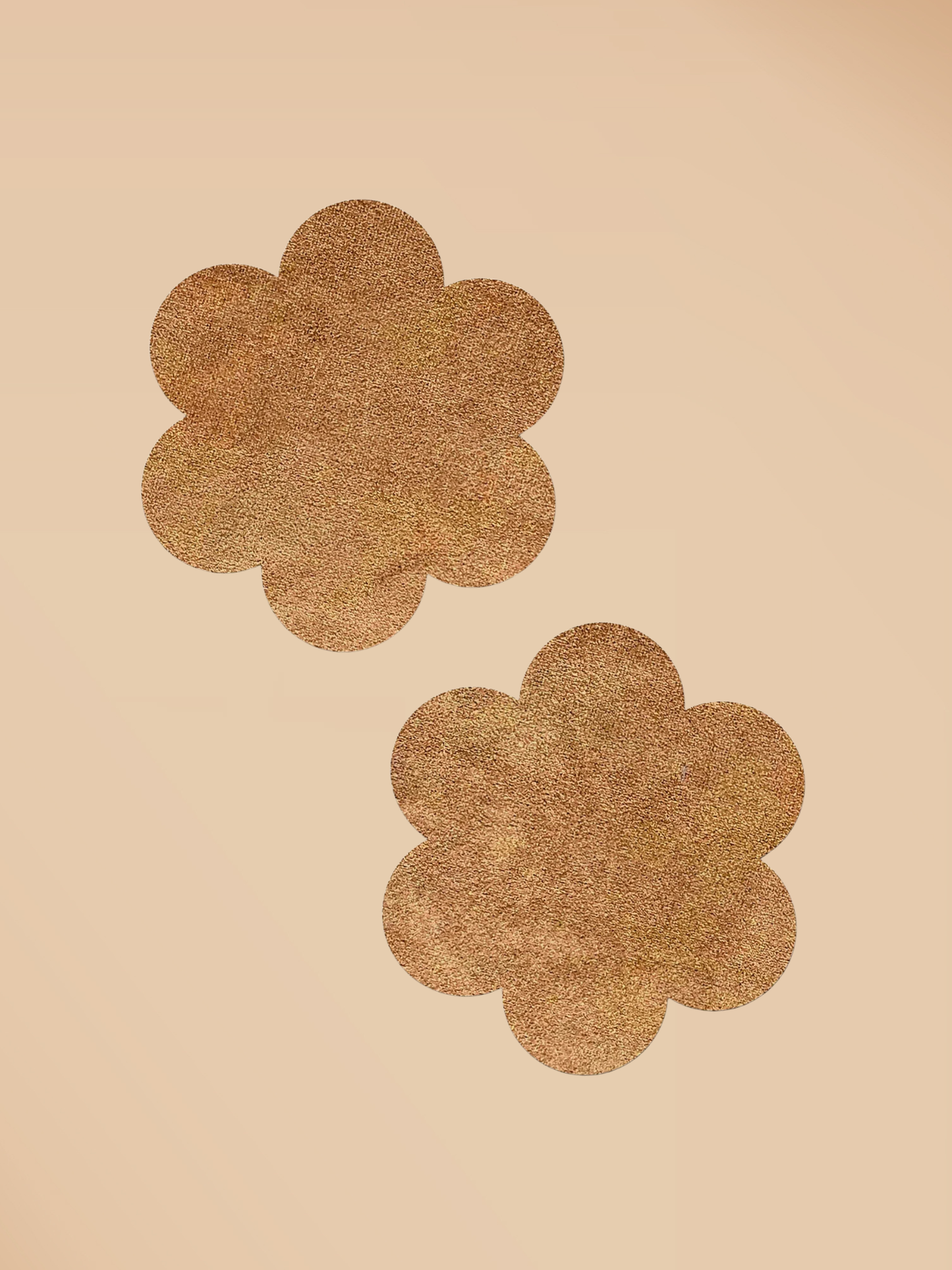 Reusable Suede Flower Power Pasties