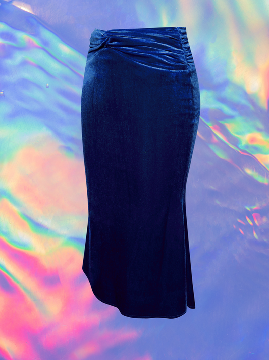 Betta Velvet Flare Skirt
