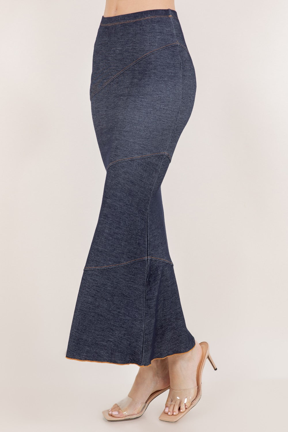 Caroline Denim Maxi Skirt