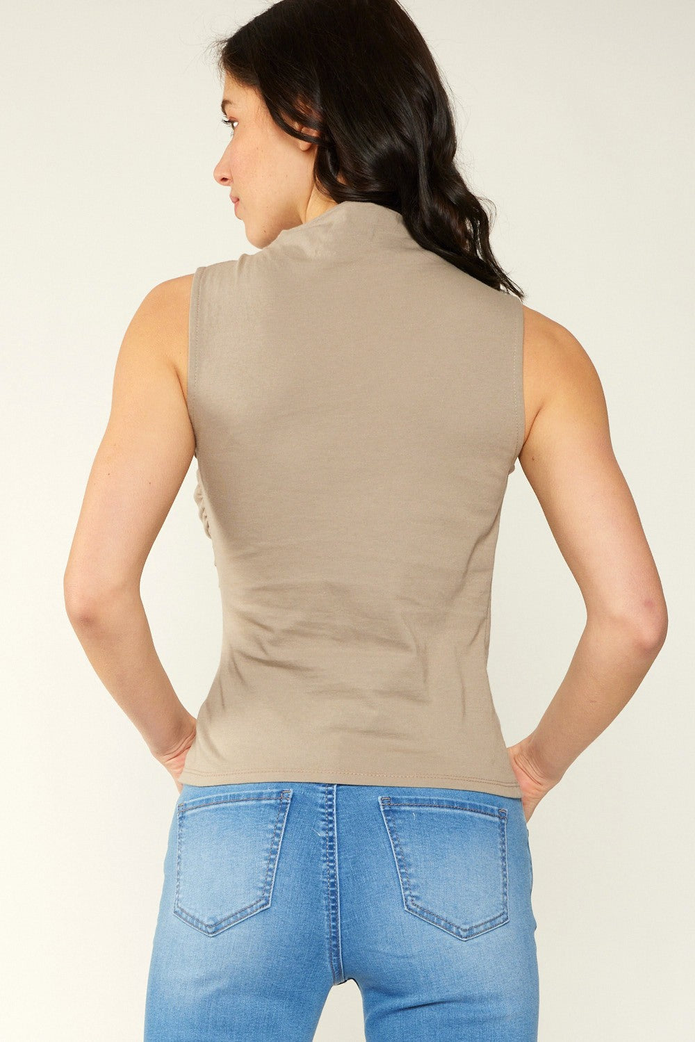 Cotton Drape Knit Top