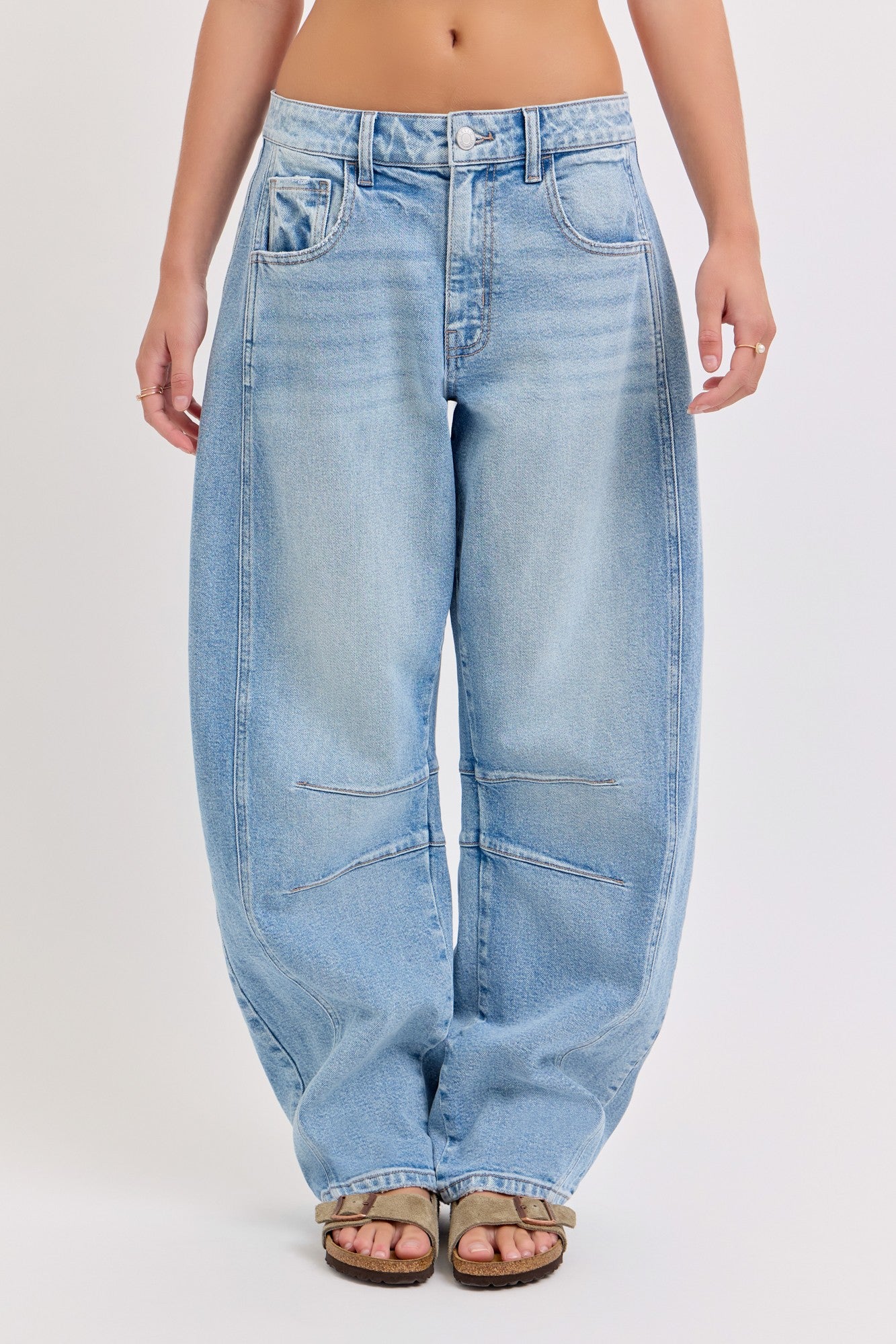 Elodie Barrel Jeans