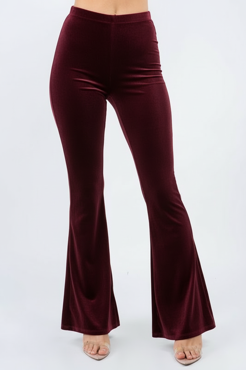 Felicity Velvet Flare Pants