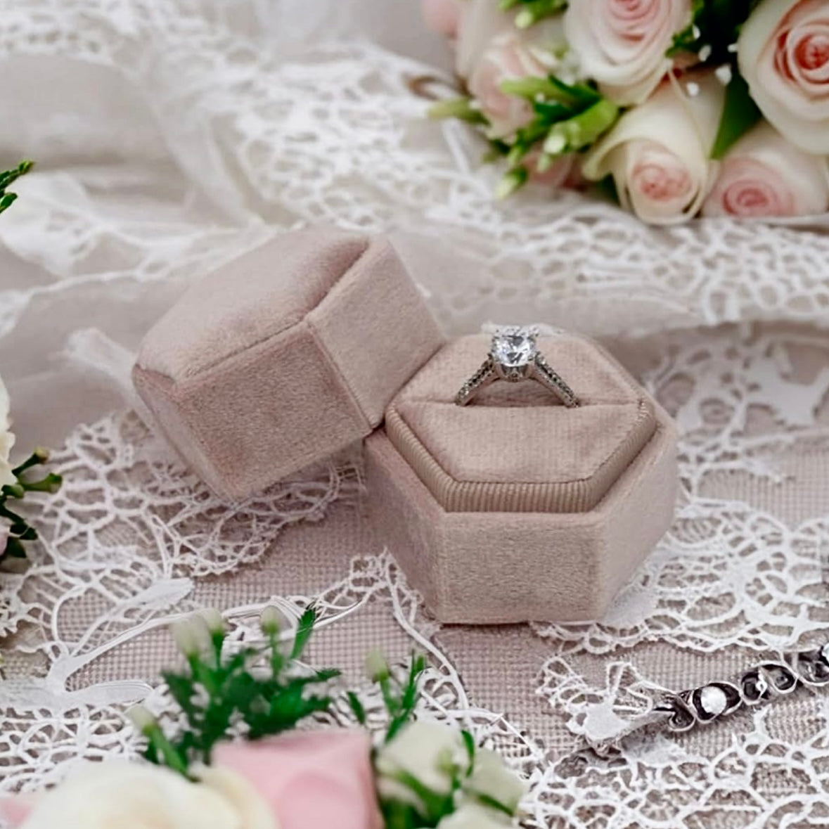 Velvet Ring Box