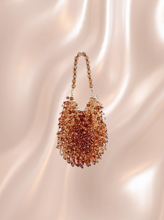 Kaia Crystal Bead Purse