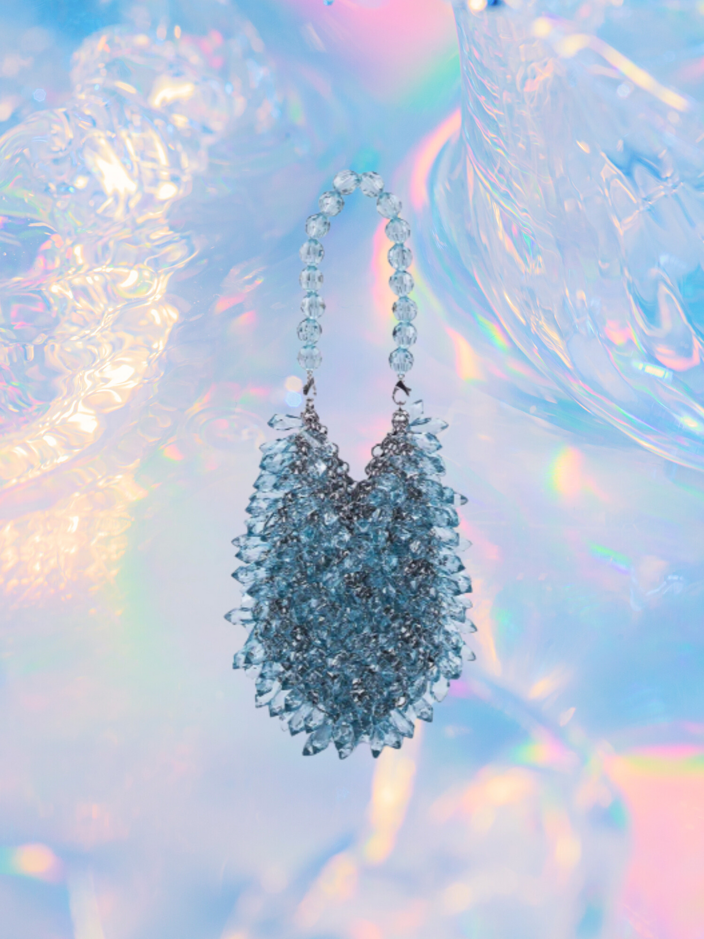 Kaia Crystal Bead Purse