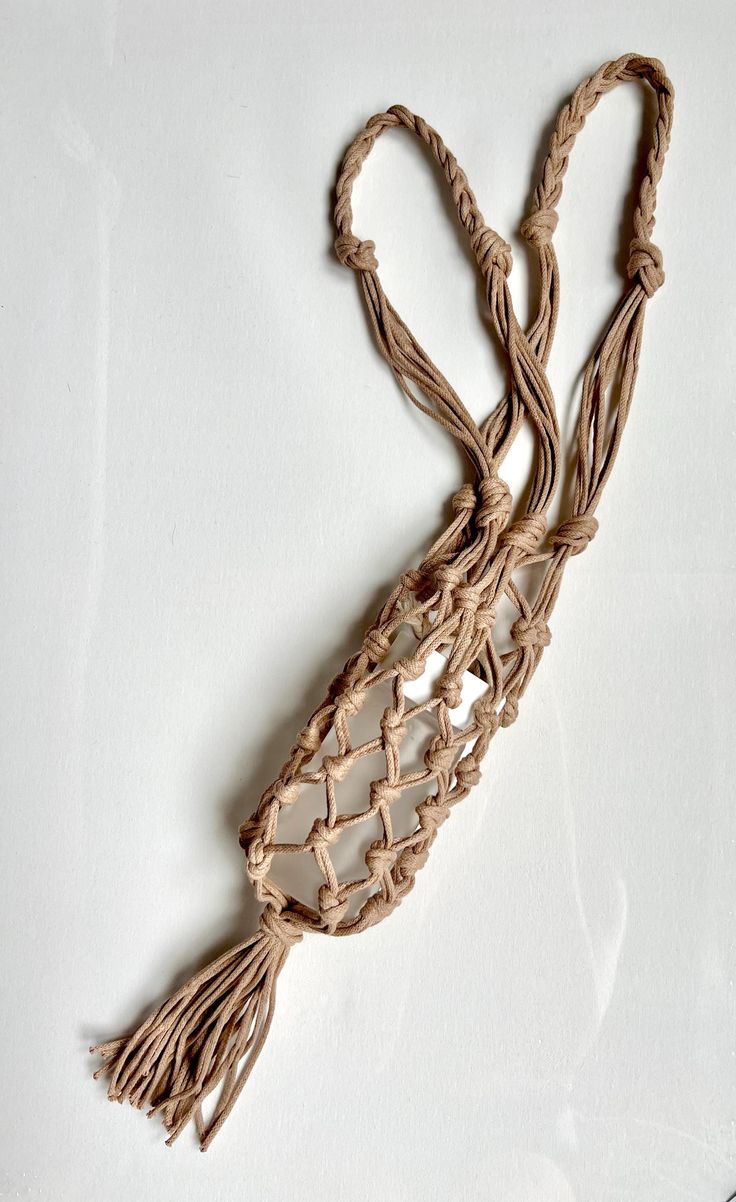 Gabz & Gabz Macrame Bottle