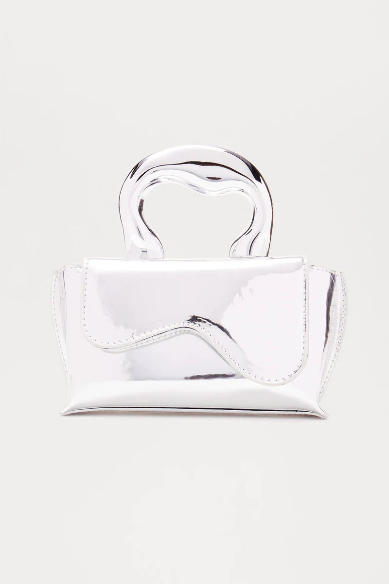 Nova Wavy Top Handle Purse