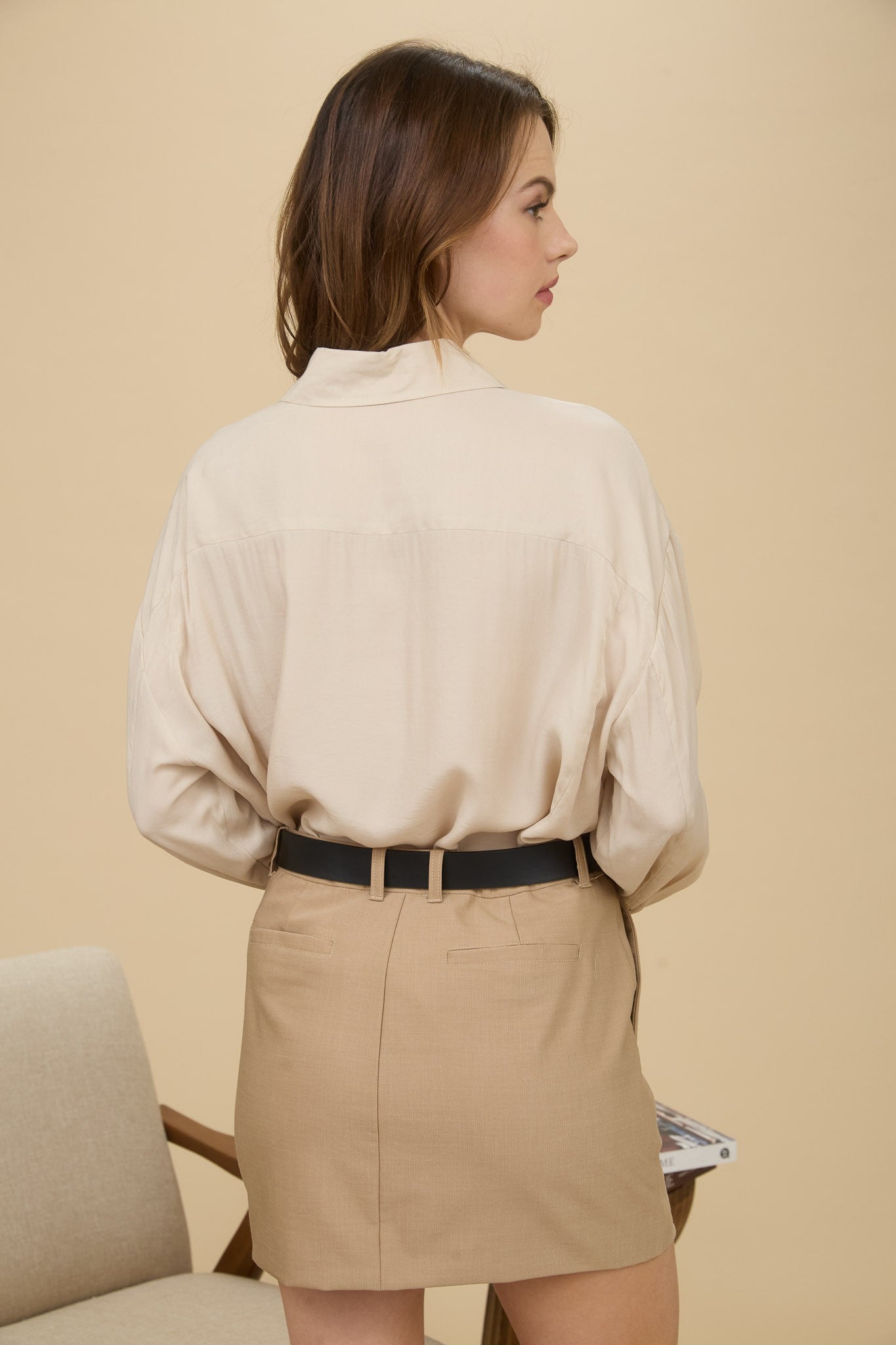 Oversized Long Sleeve Shirt