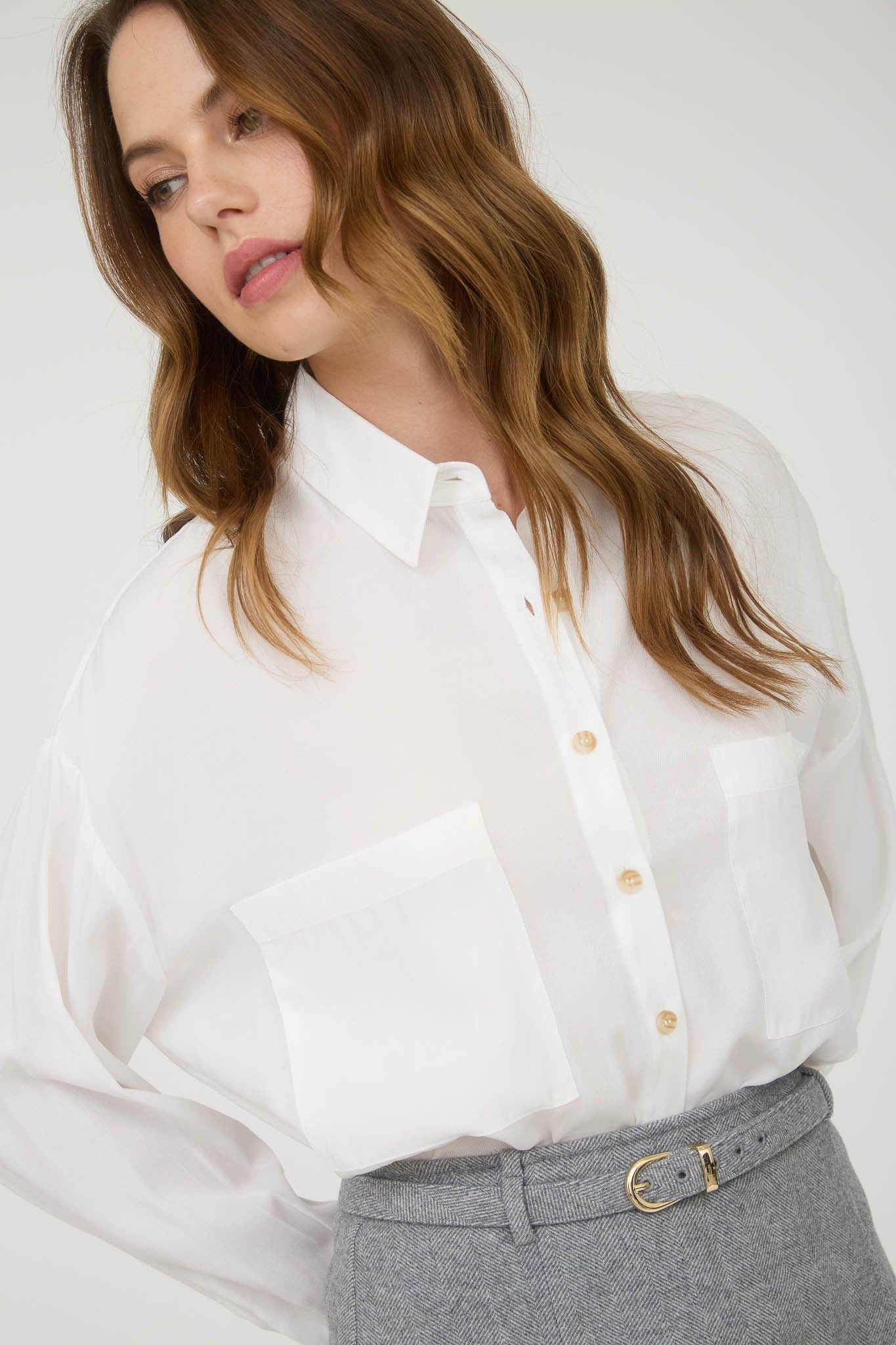 Oversized Long Sleeve Shirt