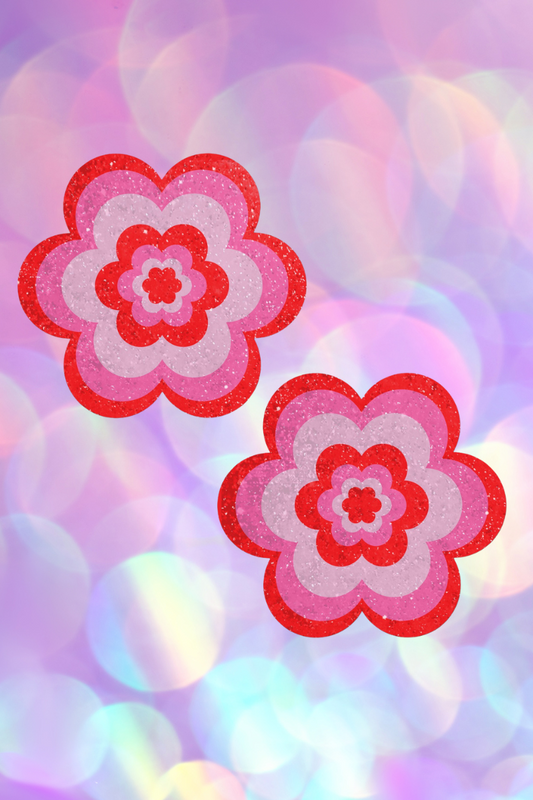 Pink Flower Power Pasties