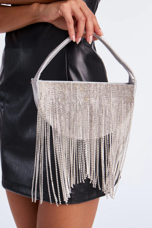 Raine Drop Rhinestone Purse