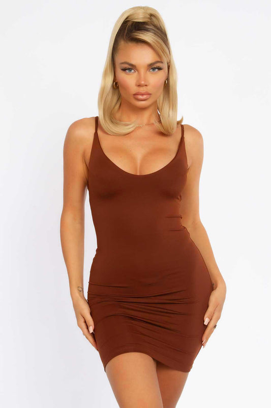 Sophie Smooth Minimal Mini Dress
