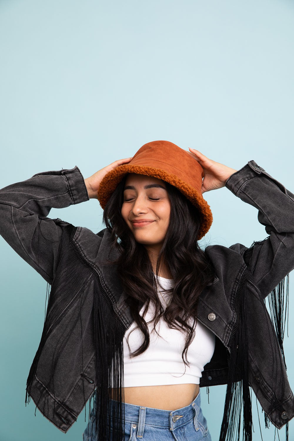 Reversible Teddy Bucket Hat