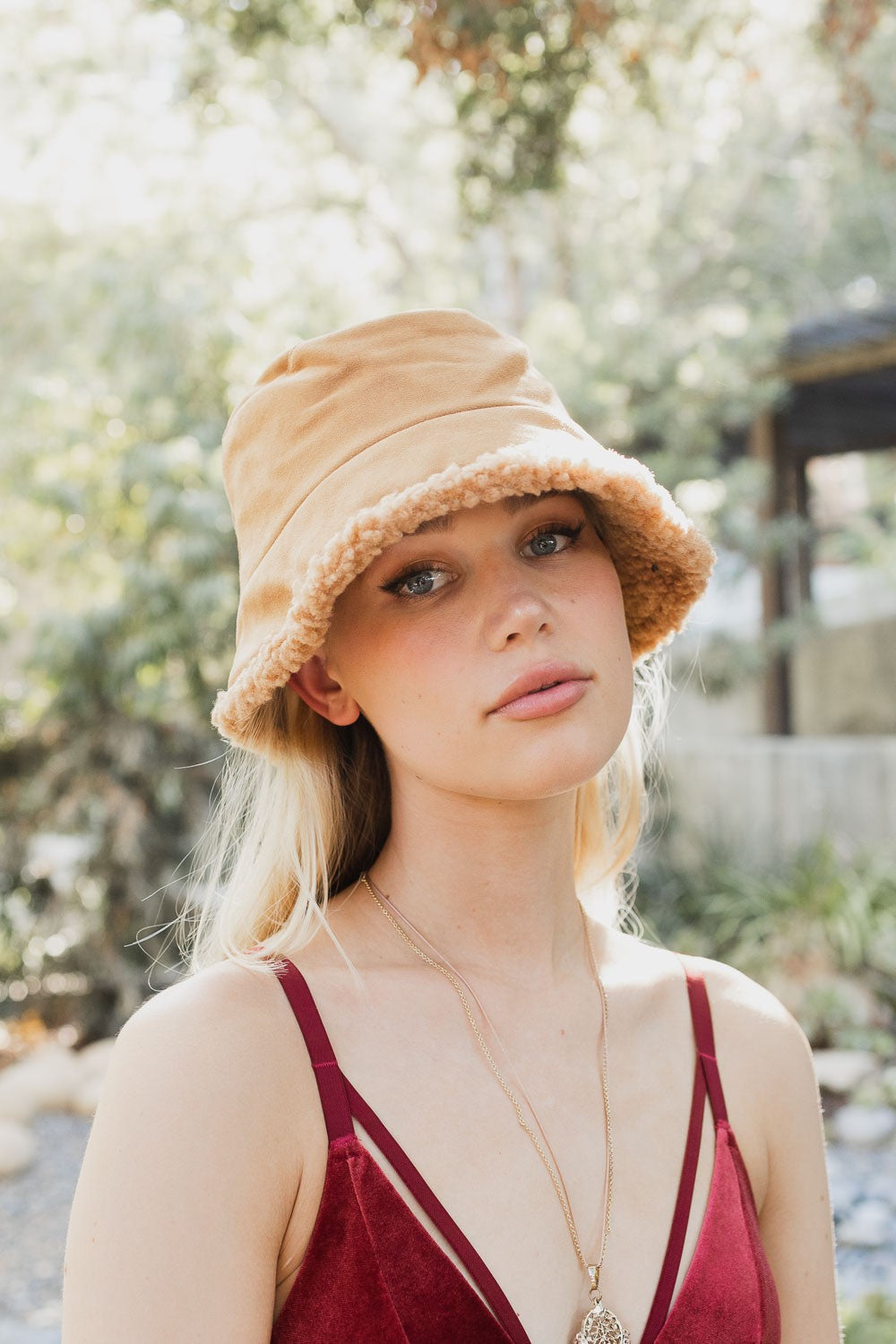 Reversible Teddy Bucket Hat