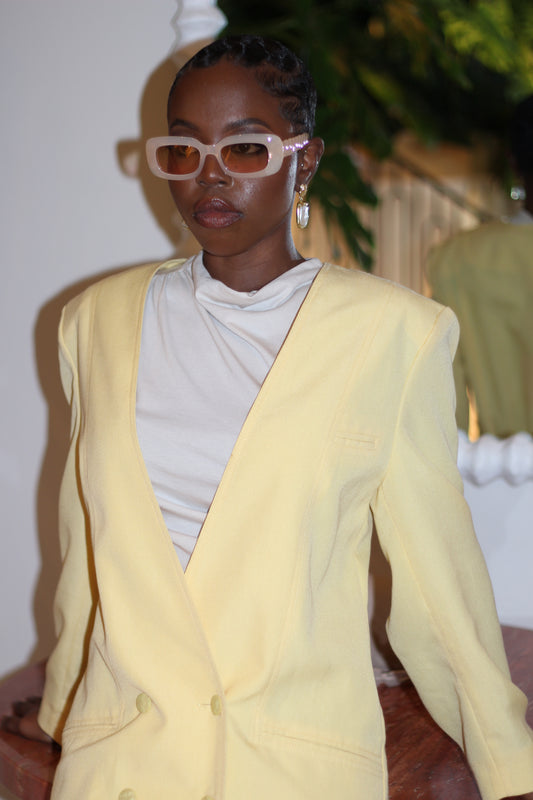 Vintage 80s Double Breasted Blazer