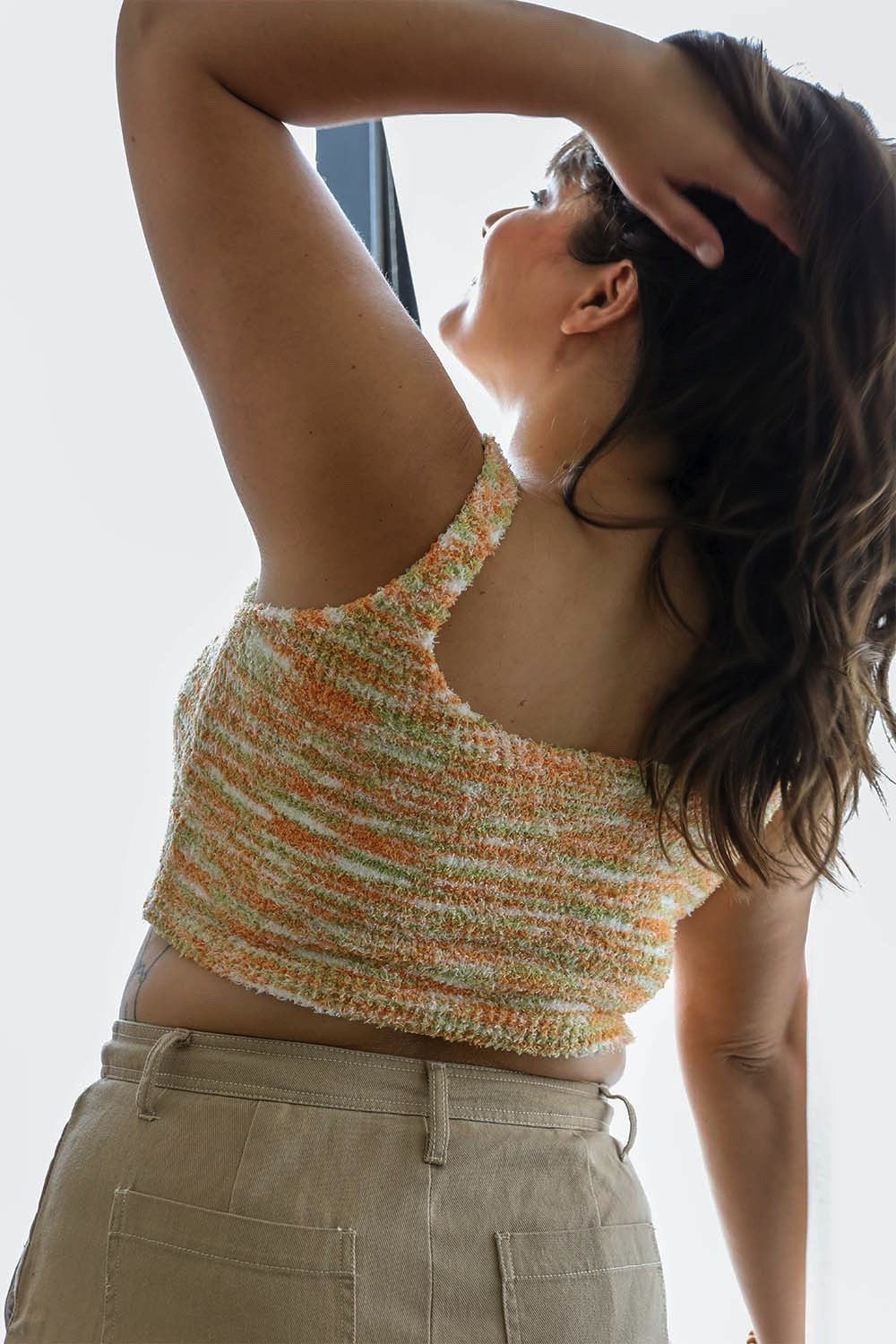 Plus Whimsical Bouclé Bralette