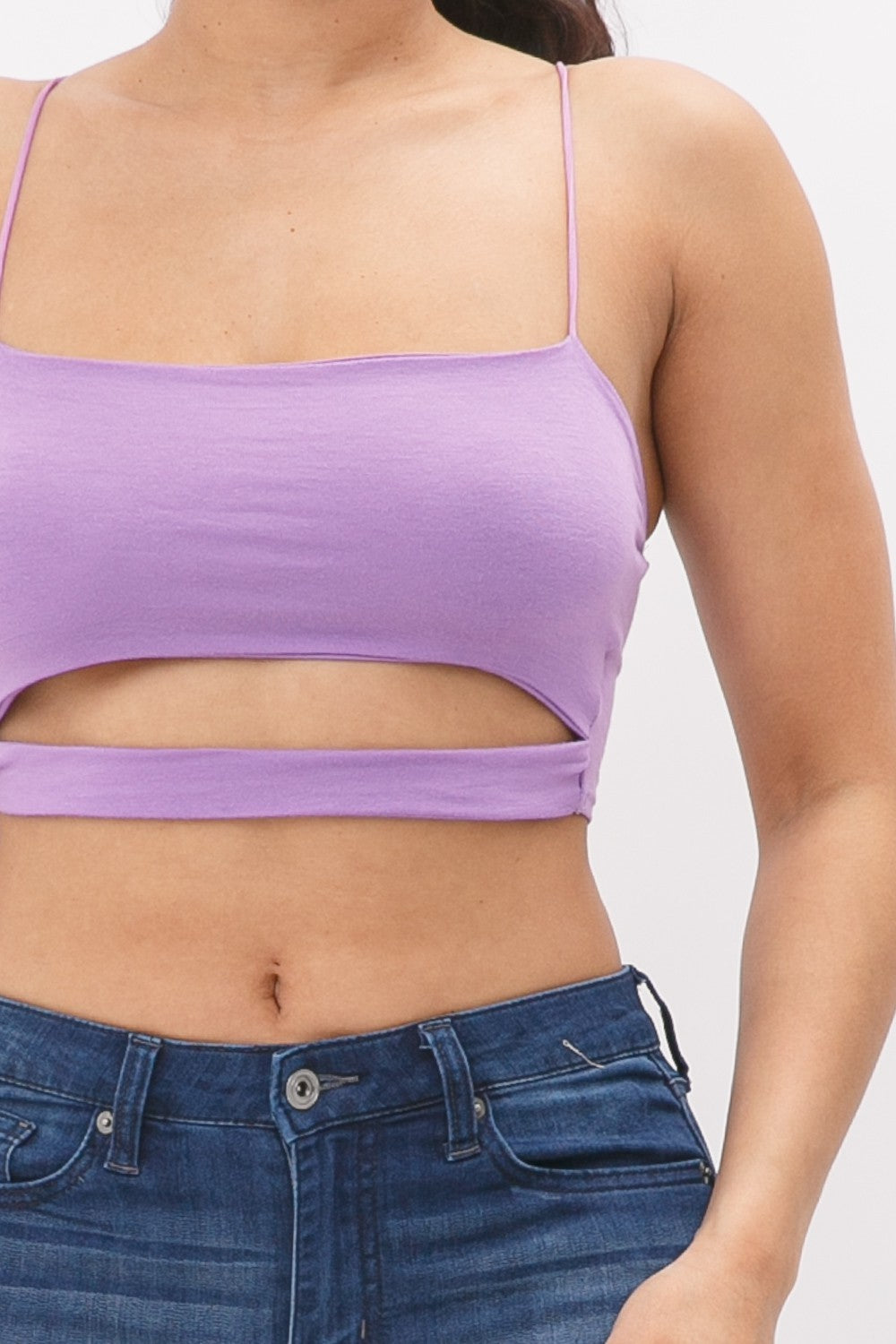 Cut Out Crop Cami