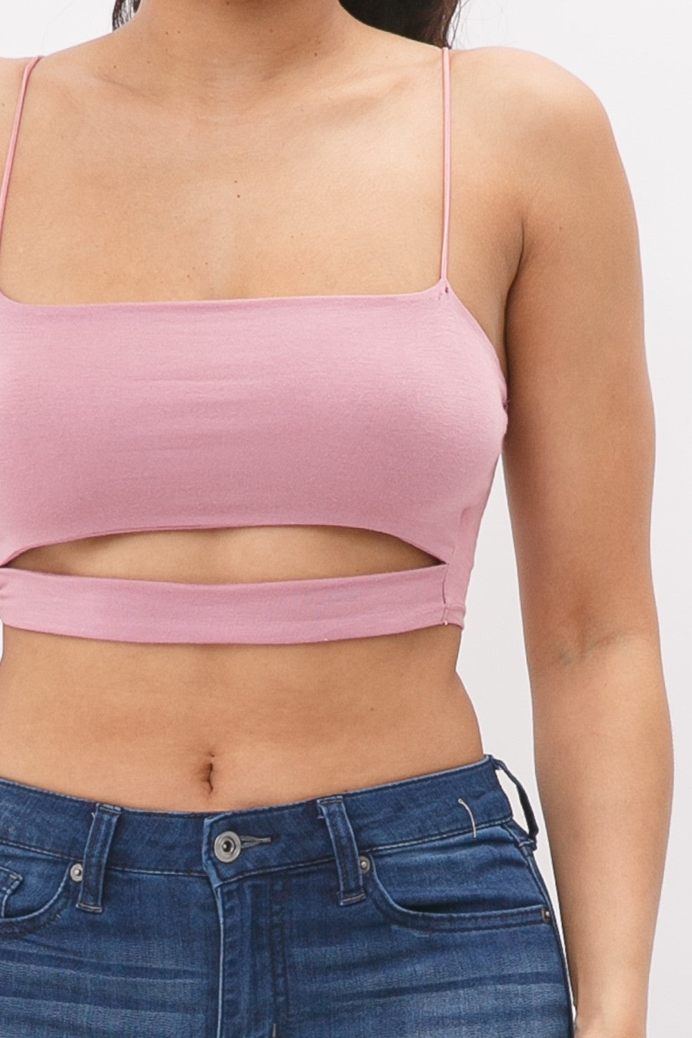 Cut Out Crop Cami