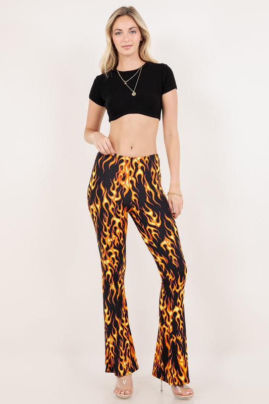Perry Flame Bell Bottoms
