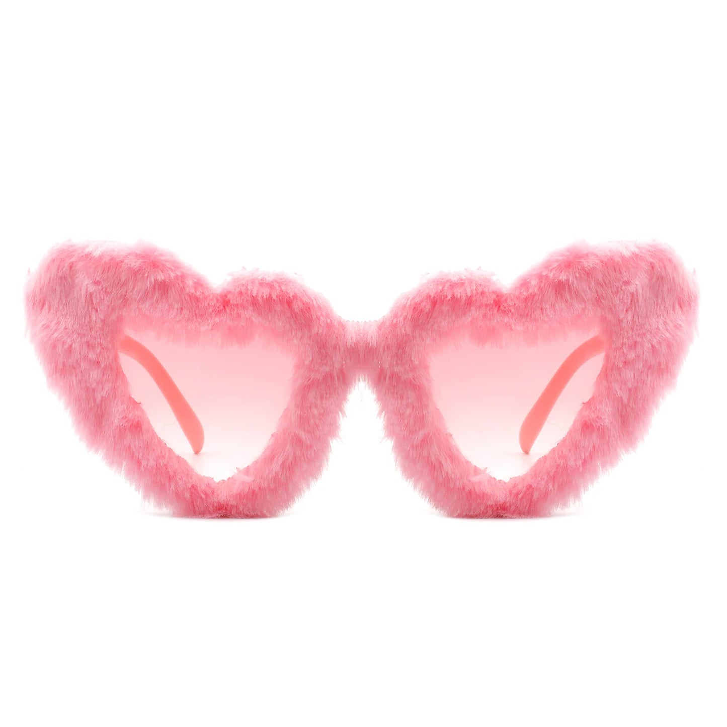 Fuzzy Feels Fur Heart Sunnies