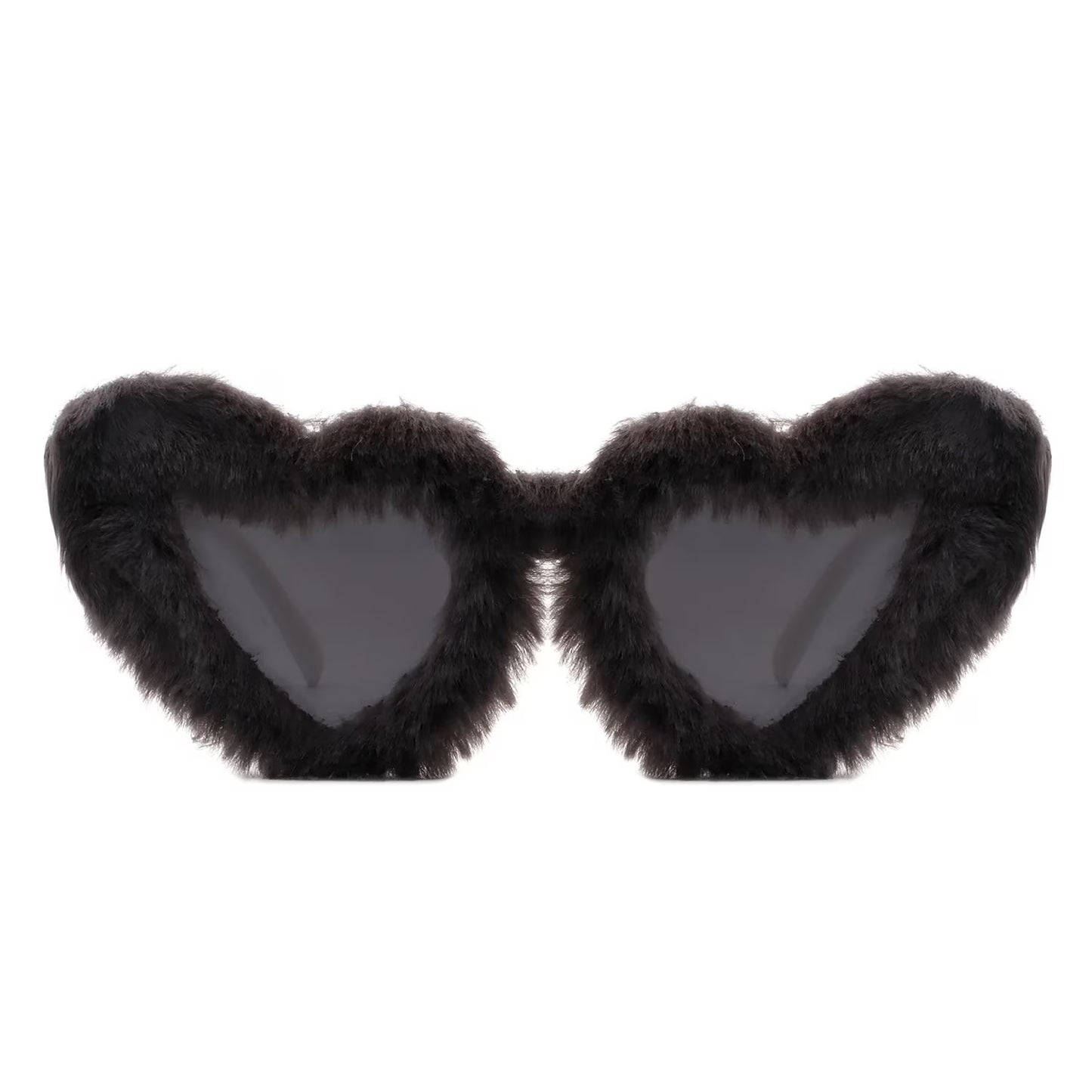 Fuzzy Feels Fur Heart Sunnies