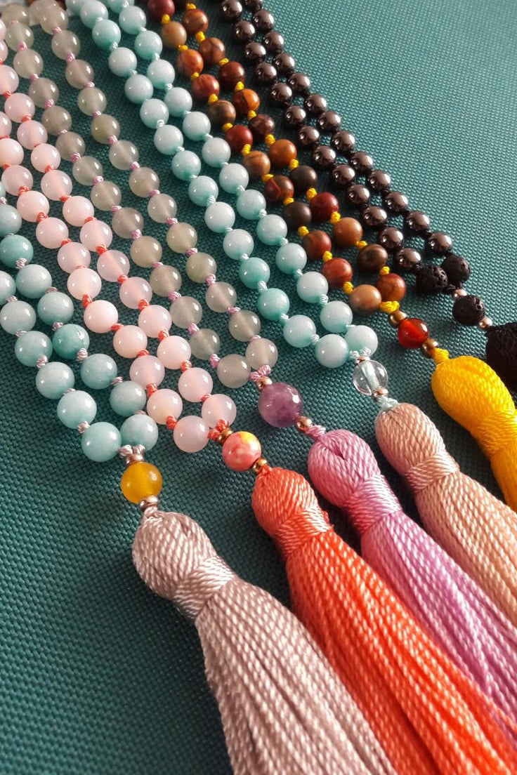 Japanese Crystal Mala Necklace