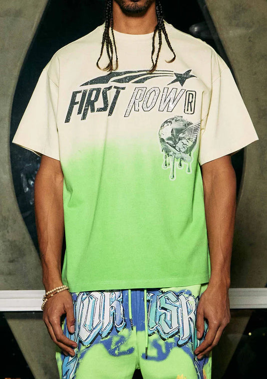 Peace In Chaos Dip Dyed Tee