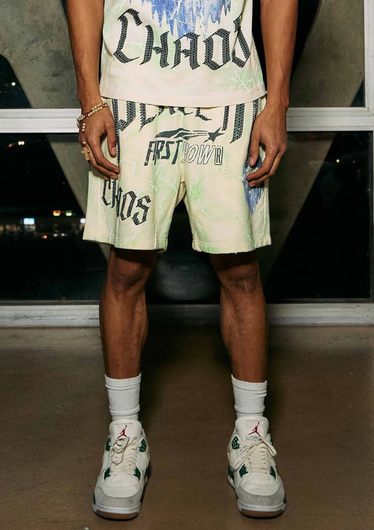 Peace In Chaos Lightning Shorts