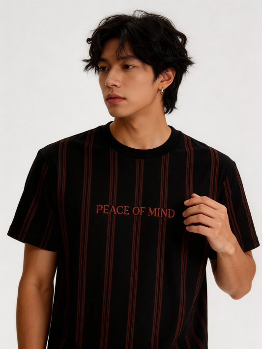 Peace Of Mind Striped Tee