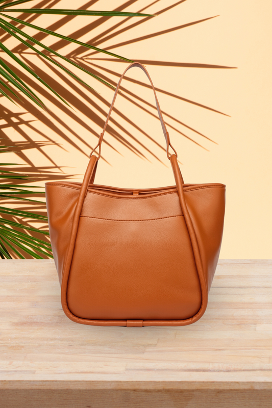 Everyday Vegan Leather Tote