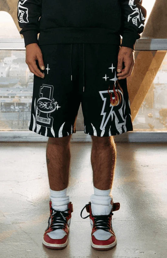 Wheel And Chain Shorts